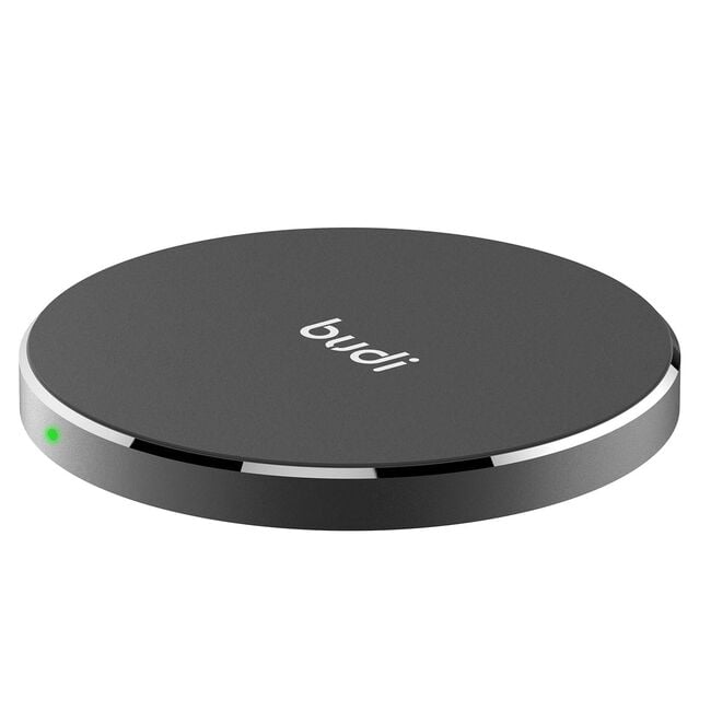 Budi black Wireless Charger Pad 