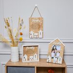 Family Wooden Square Framed Plaque