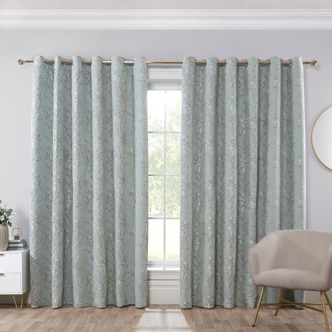 JESS SAGE 90x90 Curtain