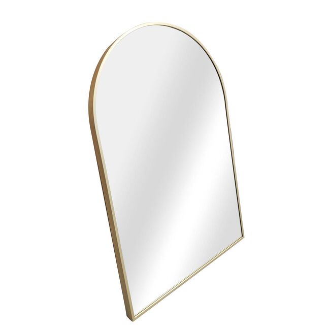 Arch Brass Mirror 50cm x 75cm
