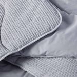 COVERLESS WAFFLE GREY SINGLE 10.5TOG Duvet