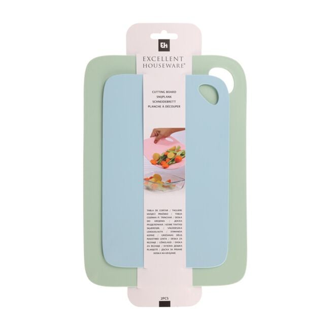 Excellent Houseware Chopping Boards Set 2 Pack