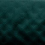 CATHERINE LANSFIELD ART DECO PEARL TEAL 200x220 Bedspread