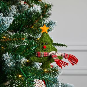 Christmas Tree Plush Tree Decoration