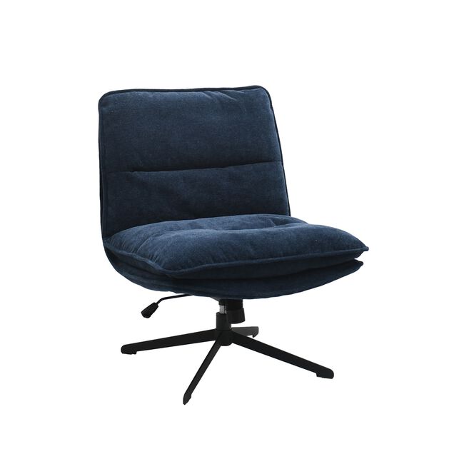 BORGEN SWIVEL ACCENT Blue Chair 