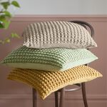 BOBBLE TEXTURED NATURAL 55X55cm Cushion