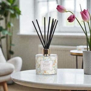 Larchmere Gold Lily & Lotus Reed Diffuser