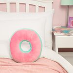 LETTER O Cushion Pink/Duck Egg
