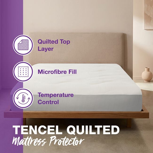 TENCEL QUILTED DOUBLE Mattress Protector