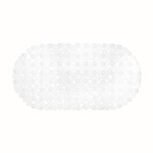 Cobbles Clear Bath Mat 68cm x 35cm