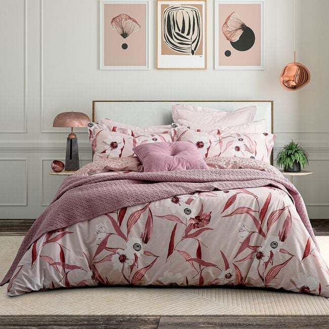 TED BAKER DOUBLE DUVET COVER Cabana Pink