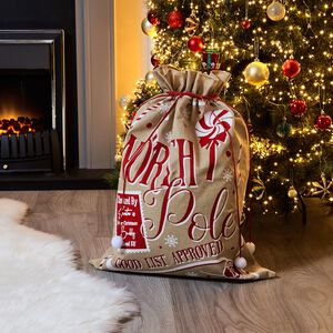 North Pole Gift Sack