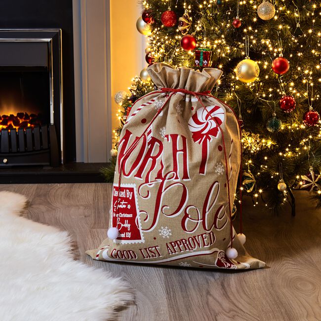 North Pole Gift Sack