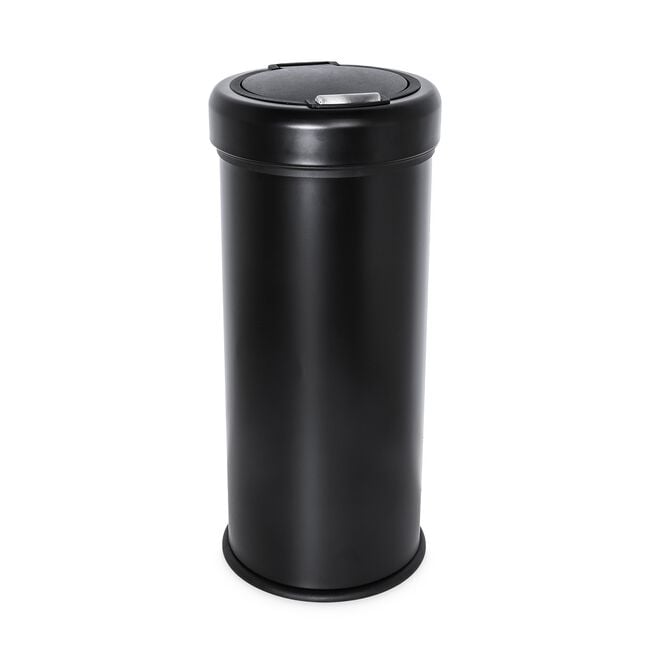 50L SOFT CLOSE Black Bin