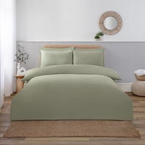 SINGLE DUVET COVER Brushed Cotton Twill Forest