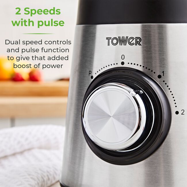 Tower 500W Glass Jug Blender