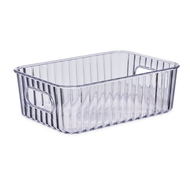 Visage Ribbed Cosmetic Tray Organiser Small