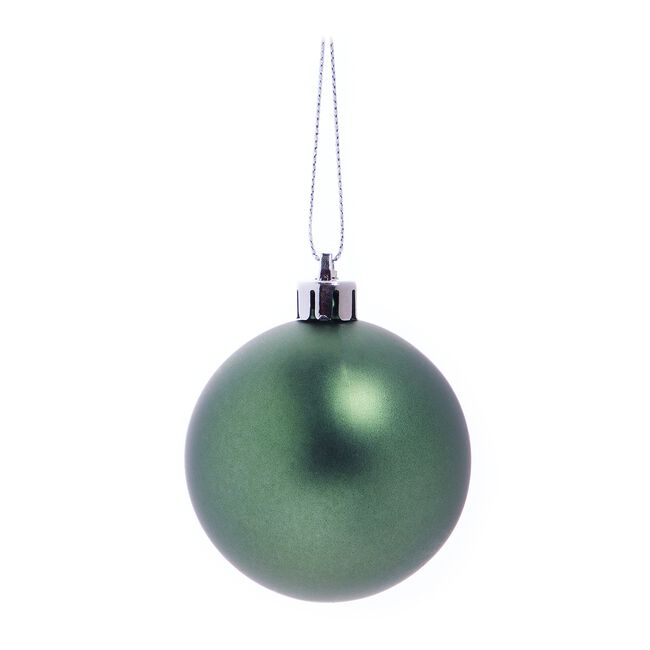 20PACK FOREST GREEN Bauble Set