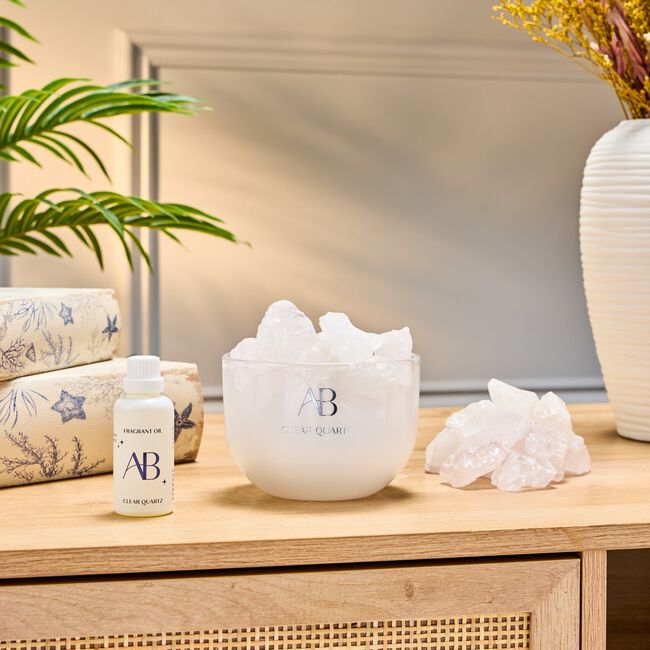 AB Crystal Clear Quartz Crystal Diffuser