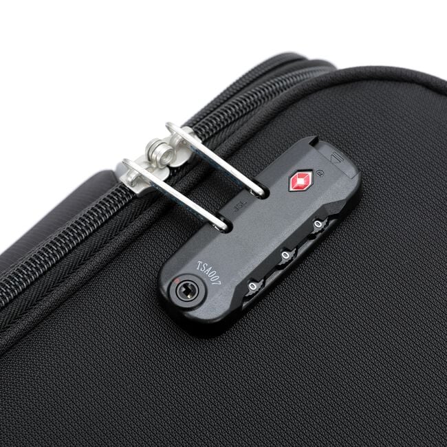 Cabin Bag Lightweight Luggage - Midnight Black