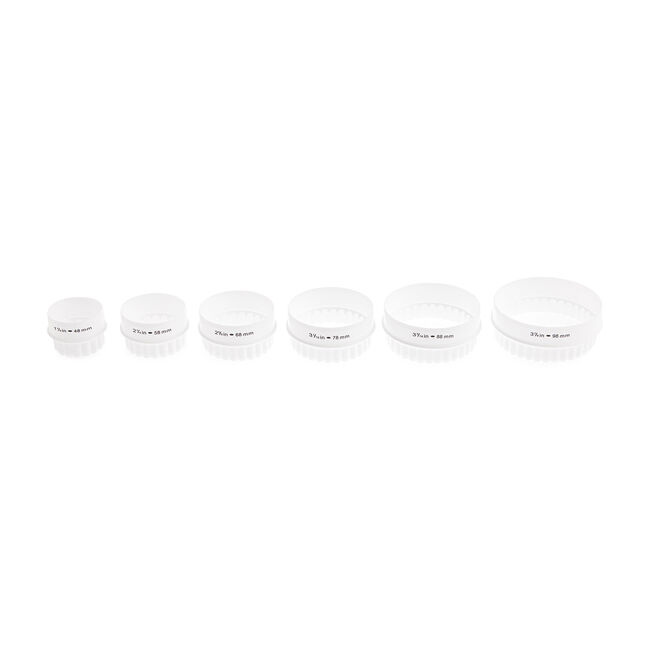 Tala Plastic Reversible Pastry Cutters 6 Pack