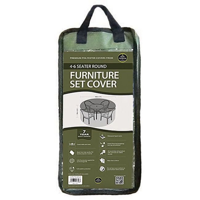Garland 4-6 Seater Round Furniture Set Cover