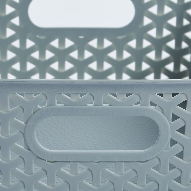 Geometric Storage Basket 4L - Mint