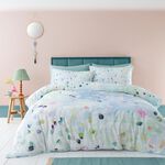 DOUBLE DUVET COVER Appletree Style Alfresco Duck Egg