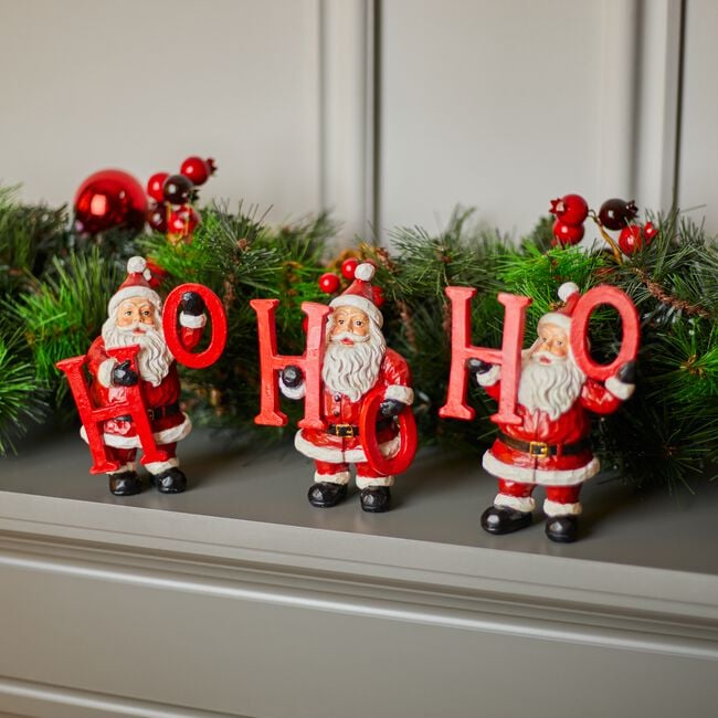 Santa Ho Ho Ho Figure