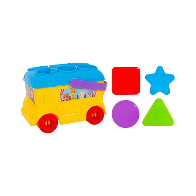 First Steps Shape Sorter Bus Toy