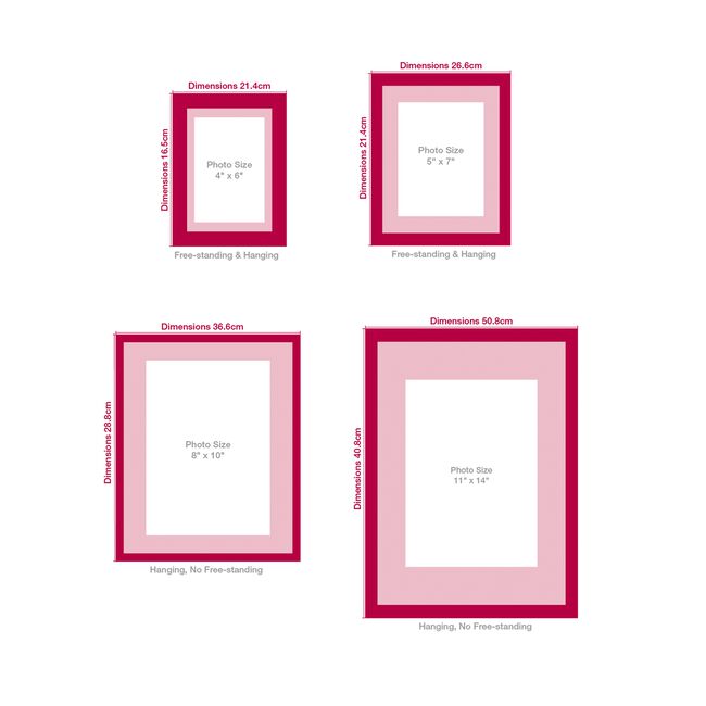 GALLERY EDGE 4x6 SILVER Photo Frame