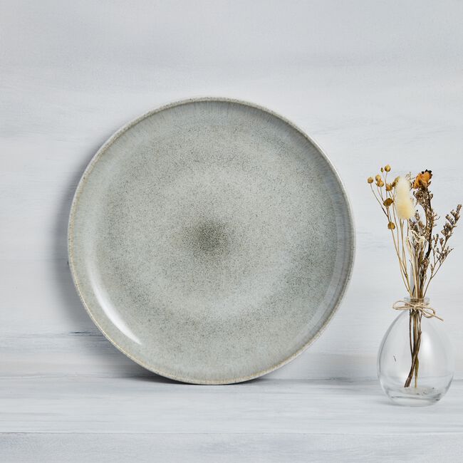 Heritage Textured Dinner Plate - Sage