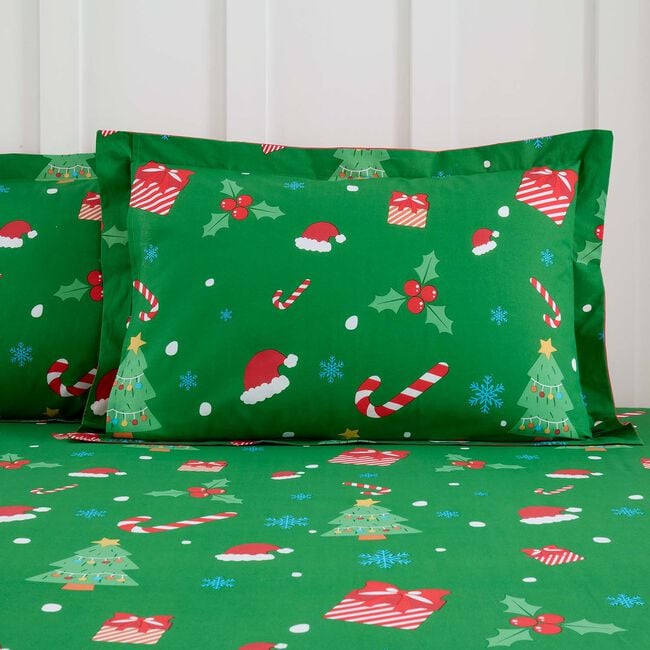 Jolly Characters Oxford Pillowcase Pair