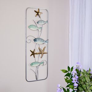 Under The Sea Metal Wall Art 31.1cm x 89.5cm