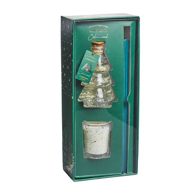 Ambianti Christmas Sparkle Cedarwood Gift Set