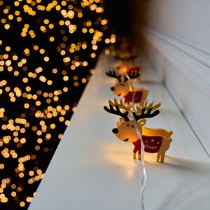 11 Christmas Reindeer String Lights