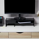 Storage Master Monitor Stand Black