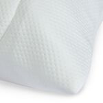 Tencel Quilted Pillowcase Protector Pair - White 