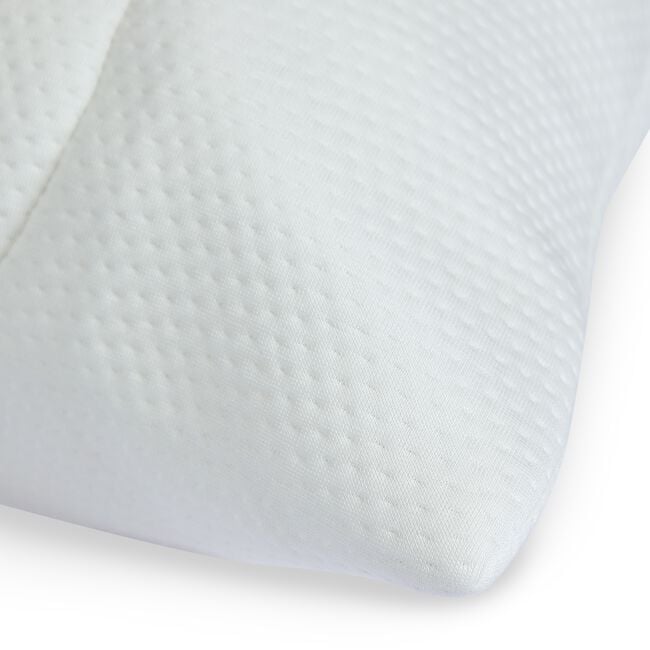Tencel Quilted Pillowcase Protector Pair - White 