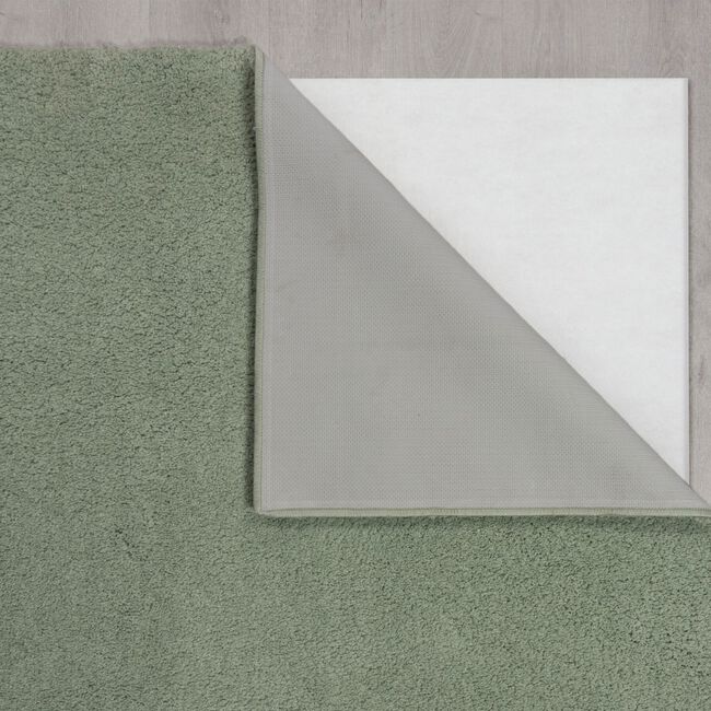 FLUFFY WASHABLE SAGE 160x230cm Rug