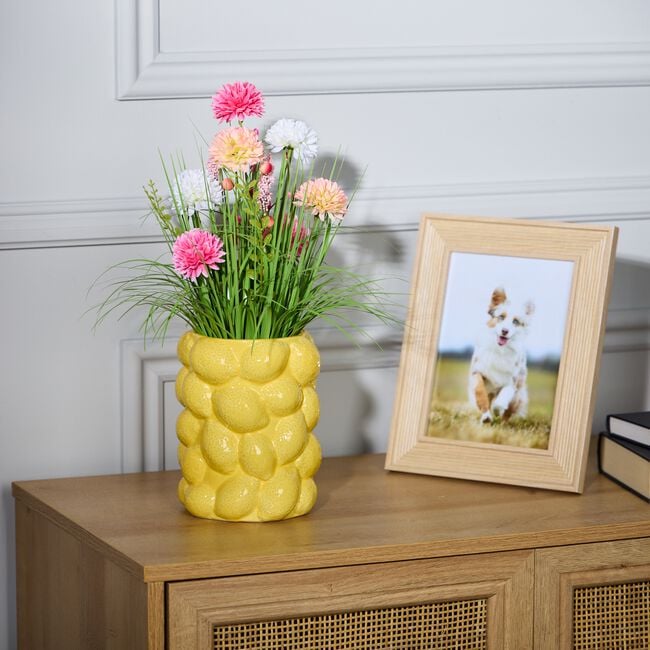 Lemon Spring Ceramic Vase