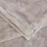 Ruane Plush Velvet Throw 150 x 200cm - Dove Grey