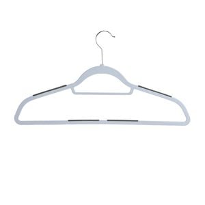 Skinny 10 Pack Grey  Hangers with Anti Slip