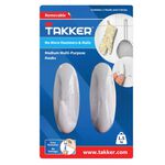 Takker Medium Multi-Purpose Hooks 2 Pack
