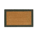 My Mat Border Green Coir Door Mat 45cm x 75cm