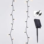 200 WARM WHITE Led Solar Lights