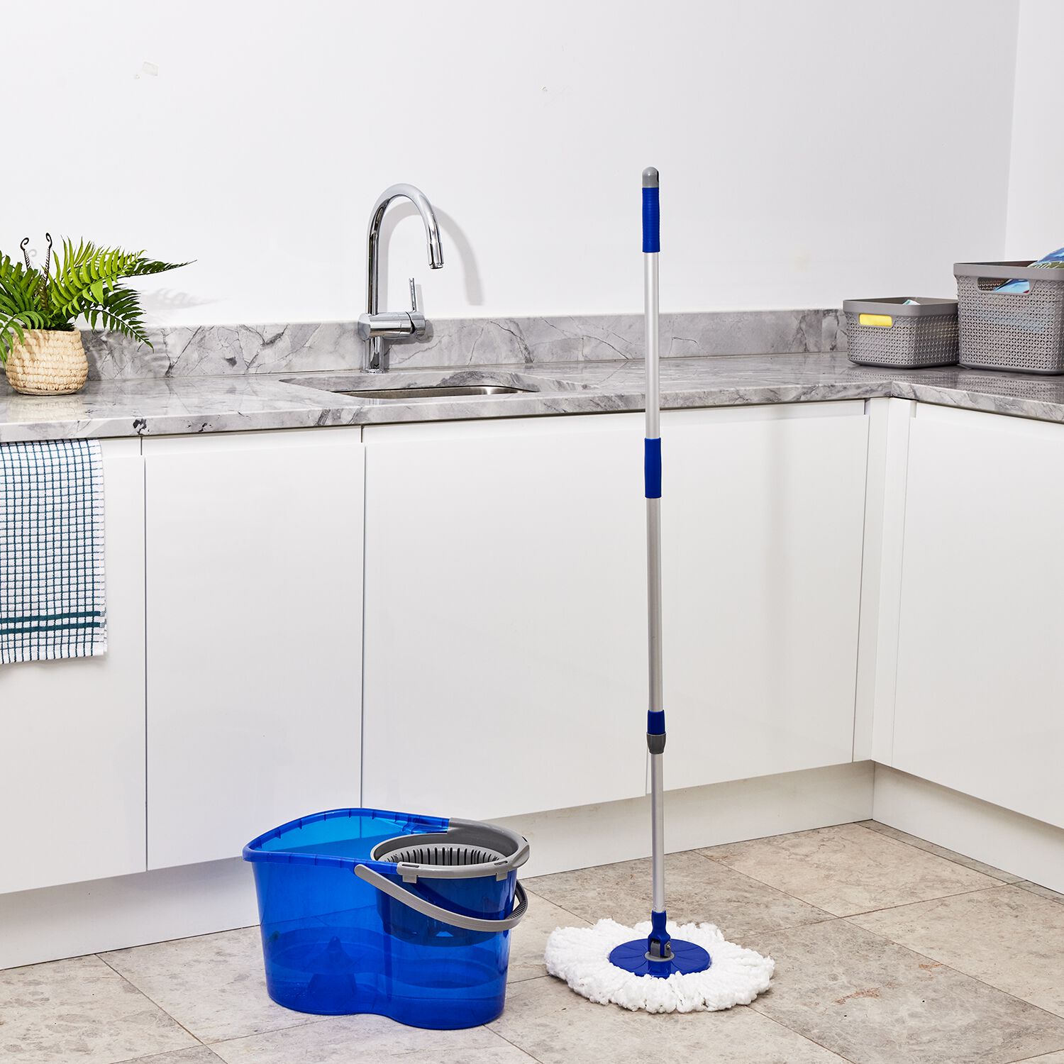 Gleam Clean Tornado Mop with Refill Home Store + More