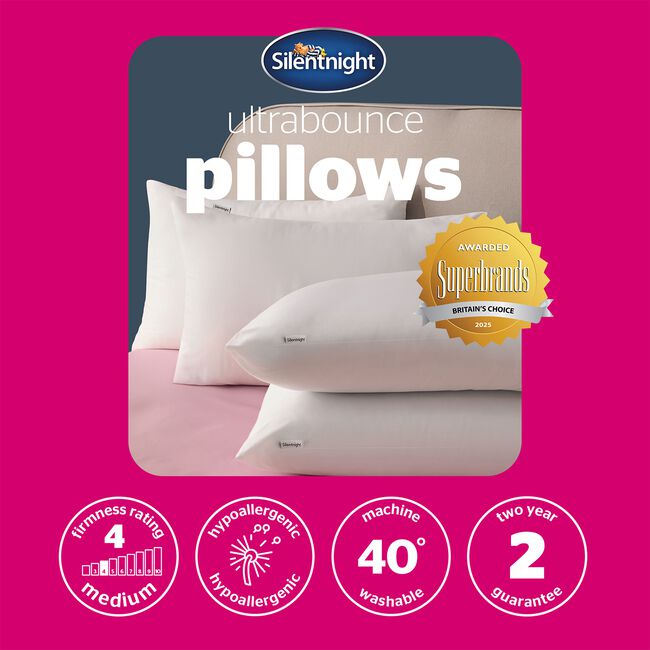 Silentnight Ultrabounce Pillow 4 Pack