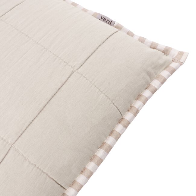 HEBDEN STRIPE NATURAL 55X55
