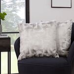 GRAPHIC GEO GREY 2PK Cushion Covers 45x45
